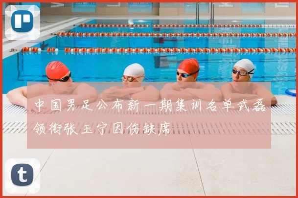 中国男足公布新一期集训名单武磊领衔张玉宁因伤缺席